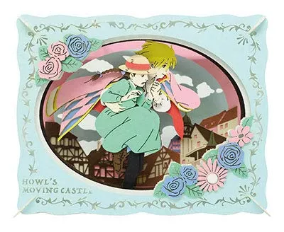 ENSKY Paper Theater Pt-103 Studio Ghibli Howl'S Moving Castle Walking In The Air