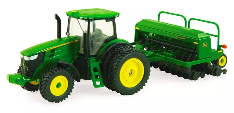 Ertl 45433 1/64 John Deere 7215R Tractor with No-Till Drill