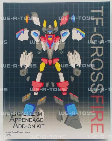 FansProject TF-Crossfire Transforming Robot Add-On Kit Complete 2009 NRFB