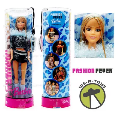 Fashion Fever Barbie Doll Animal Print Collection 2005 Mattel J4179