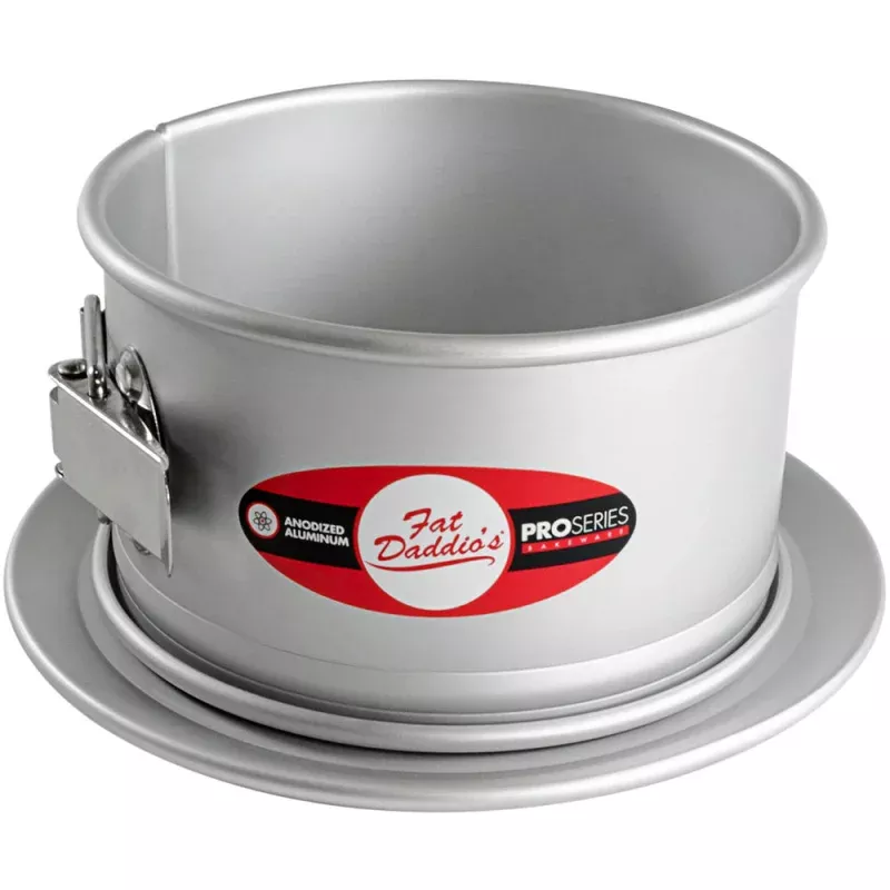 Fat Daddio, Anodized Aluminum, Springform Cake Pan, 6 x 3 (PSF-63)
