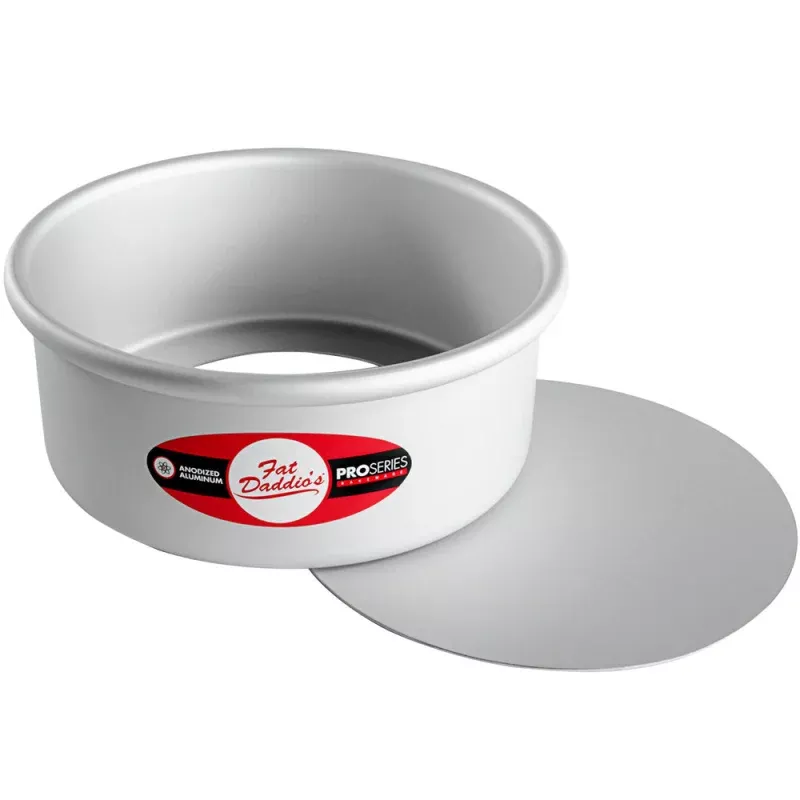 Fat Daddio, Round Removable Bottom Pan, 7 in x 3 in (#PCC-73)
