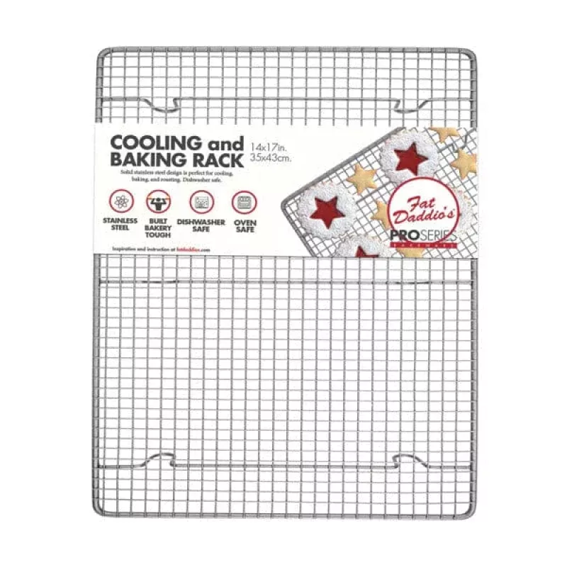 Fat Daddio's Stainless Steel Cooling & Baking Rack 14 x 17