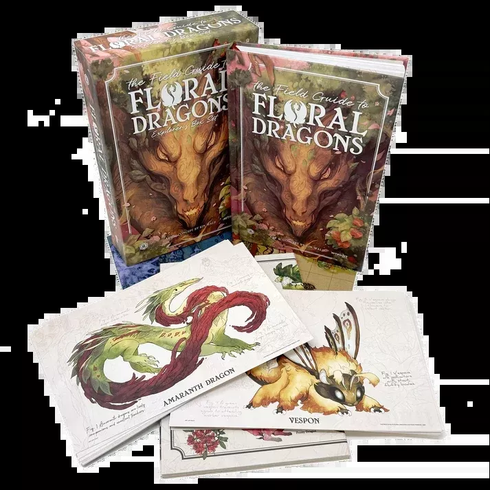 The Field Guide to Floral Dragons: Explorer's Box Set (5e D&D)