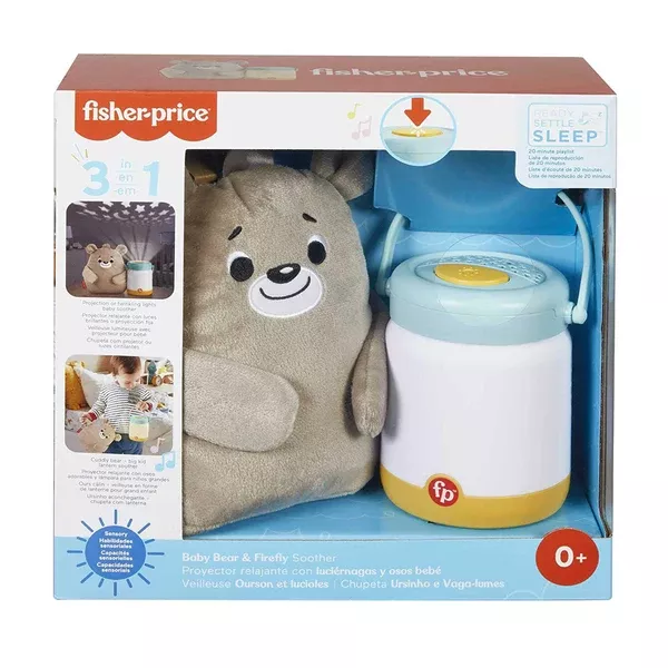 Fisher Price Baby Bear And Firefly Soother Set