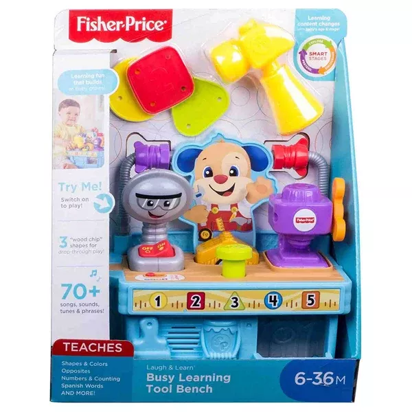 Fisher Price Laugh And Learn Busy Learning Tool Bench