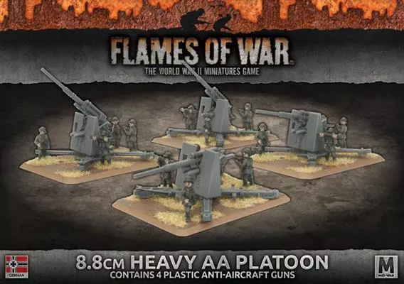 Flames of War: German 8.8cm Heavy AA Platoon (Mid War)