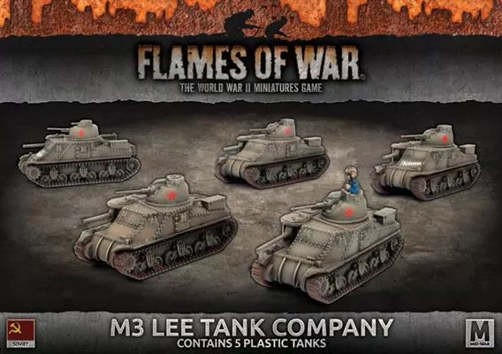 Flames of War: Soviet M3 Lee Tank Company (Mid War)