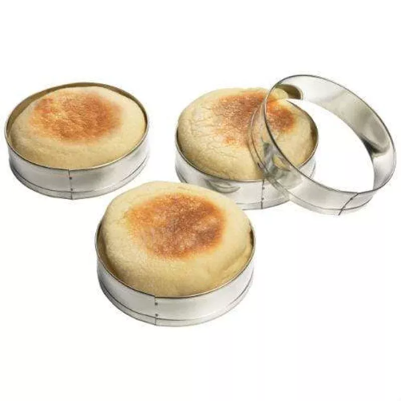Fox Run English Muffin Rings Set of 4