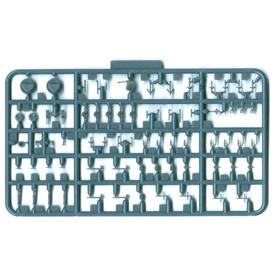 Fujimi 1/700 Gup60 Grade-Up Parts IJN Anti Aircraft Gun Set Shokaku 1/700 Japanese Plastic Model