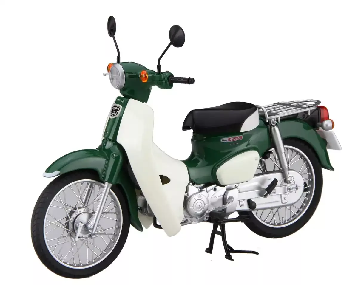 FUJIMI 12Nx-2 Honda Super Cub 110 Tasmania Green Metallic 1/12 Scale Pre-Painted Kit