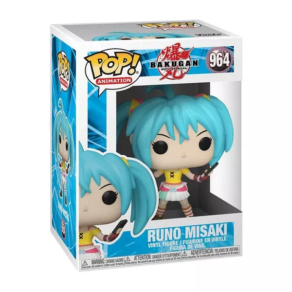 Funko Bakugan POP Runo Misaki Vinyl Figure