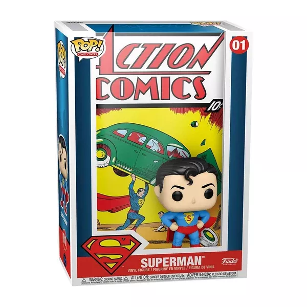 Funko Comic Covers POP Superman Action Comics Set