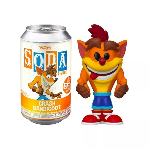 Funko Crash Bandicoot Soda Vinyl Figure