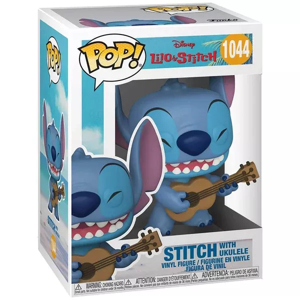Funko Disney Lilo And Stitch POP Stitch With Ukelele Vinyl Figure