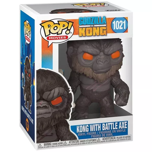 Funko Godzilla Vs King Kong POP Kong Battle Axe Figure