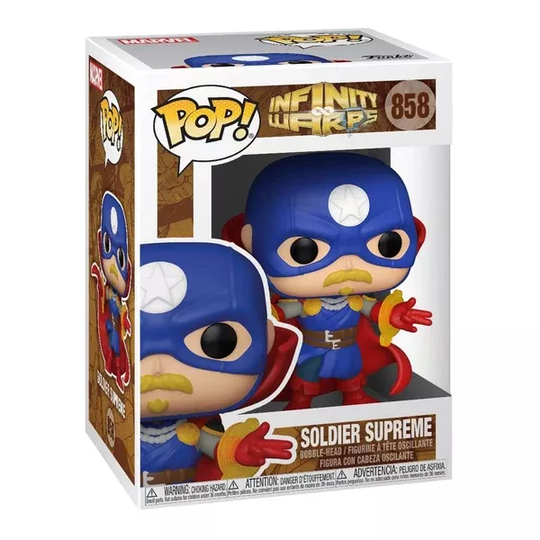 Funko Marvel Infinity Warps POP Soldier Supreme Vinyl Figure