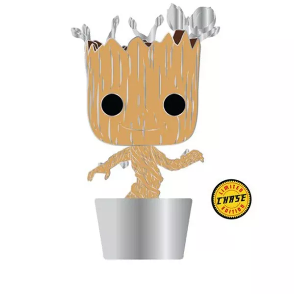 Funko Marvel Pop Pin Groot CHASE