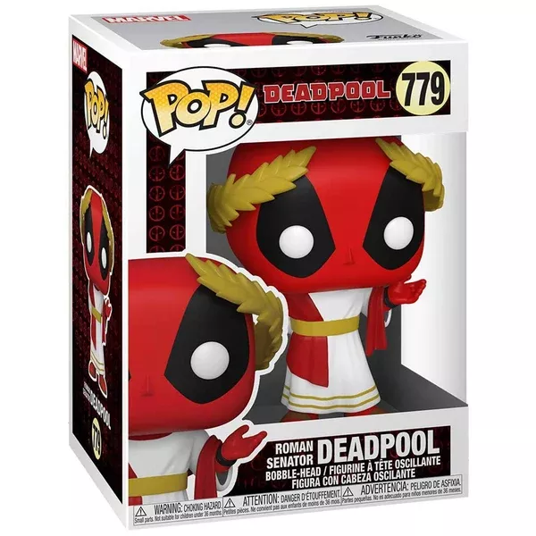 Funko MarvelPOP Roman Senator Deadpool Vinyl Figure