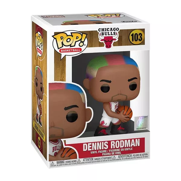Funko NBA Chicago Bulls POP Dennis Rodman Home Vinyl Figure