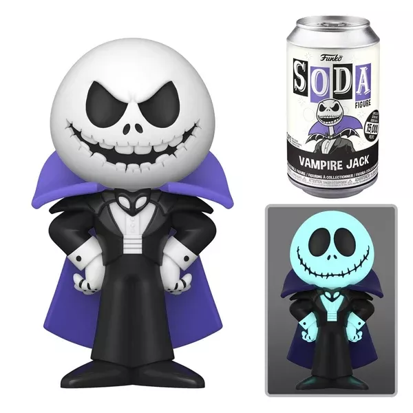 Funko Nightmare Before Christmas Soda Vampire Jack Skellington Figure