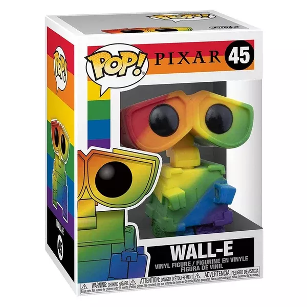 Funko Pixar Pride POP Wall-E Rainbow Vinyl Figure