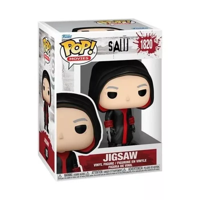 Funko Pop! 1820 Movies - Saw Jigsaw Vinyl Figure