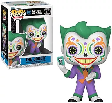 Funko POP! Heroes #414 Dia De Los DC Super Heroes Joker Vinyl Action Figure