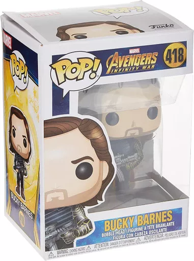 Funko Pop! Marvel Avengers Infinity War Bucky Barnes Vinyl Figure #418