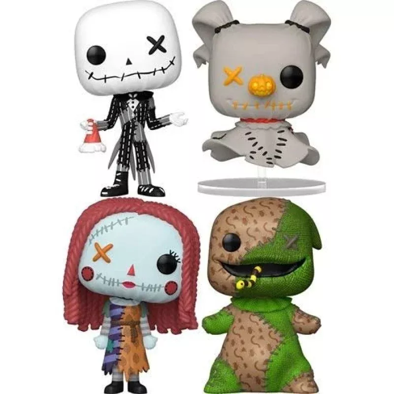 Funko Pop! - The Nightmare Before Christmas - Patchwork Vinyl Figure - Select Figure(s)