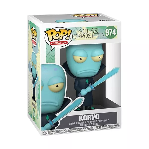 Funko Solar Opposites POP Korvo Vinyl Figure