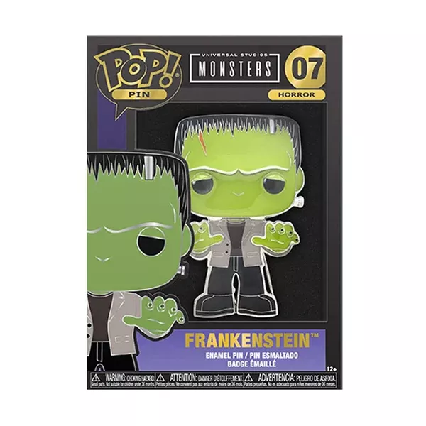 Funko Universal Monsters Pop Pin Frankenstein Figure