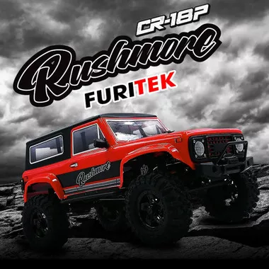 Furitek FUR-2556 1/18 CR-18P 2024 Rushmore X1 RC Crawler RTR Red