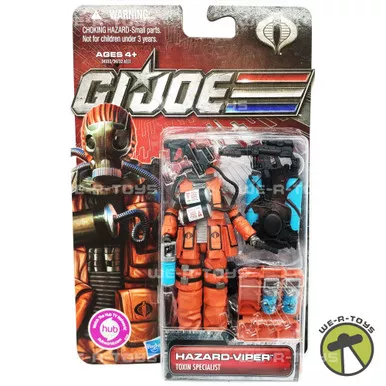 G.I. Joe 30th Anniversary 3 3/4 Inch Action Figure Hazard Viper Toxin Specialist