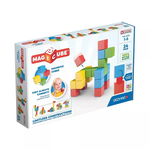 Geomag Magicube Try-Me 24 Pieces Set