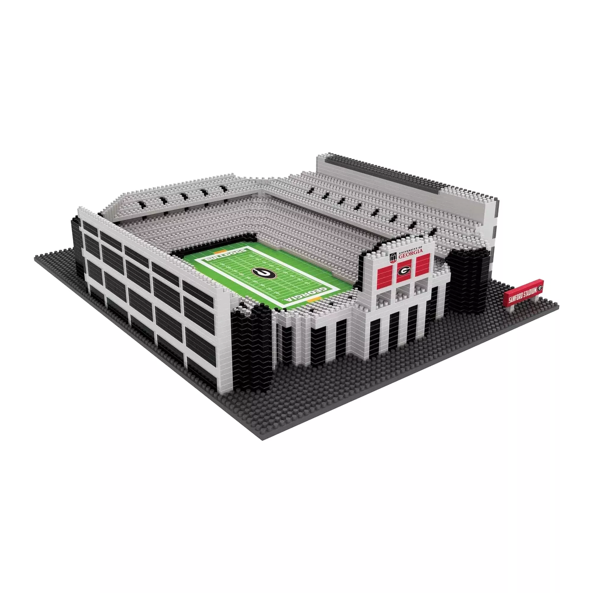 Georgia Bulldogs NCAA BRXLZ Stadium 2484-Piece Building Block Set