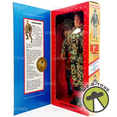 GI Joe Action Marine WWII 50th Anniversary 12" Action Figure 1995 Hasbro 27618