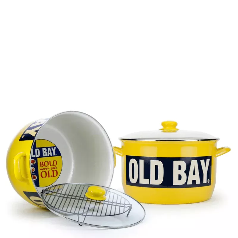 Golden Rabbit 18 qt Old Bay Stock Pot