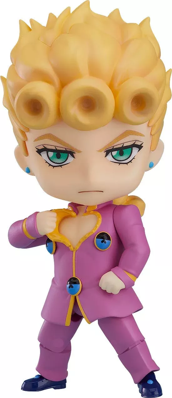 Good Smile Company Nendoroid Giorno Giovanna Jojo's Bizarre Adventure Golden Wind Japanese Figure