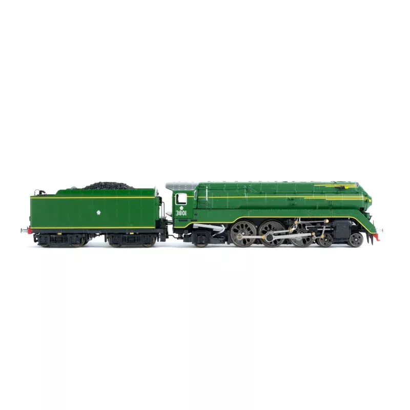 Gopher Models N Scale C38 Class Loco NSWGR 3801 Streamliner (green)