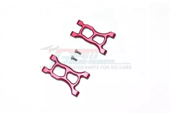 GPM ALUMINUM FRONT / REAR SUSPENSION ARM TRAXXAS LATRAX SST / LATRAX TETON RED