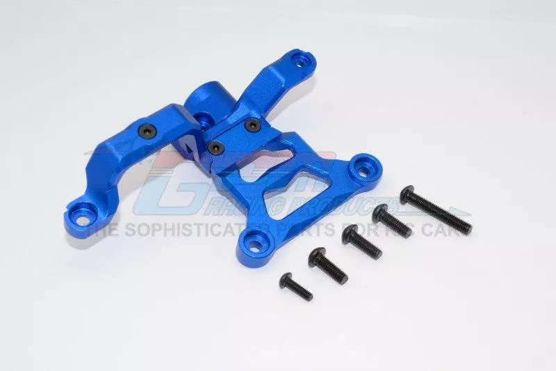 GPM ALUMINUM STEERING BELLCRANK SUPPORT TRAXXAS X-MAXX 4X4 BLUE