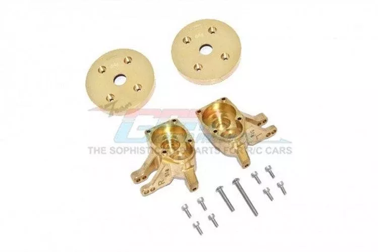 GPM Axial CAPRA 1.9 UNLIMITED Brass Front Knuckle Arms heavy Edition