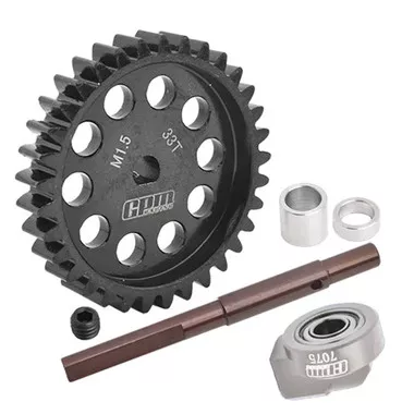 GPM Racing 40Cr Carbon Steel M1.5 Spur Gear 33T for 1:5 Traxxas XRT / X-Maxx