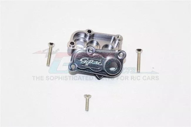 GPM SCX2038R-GUNSILVER ALUMINUM TRANSFER CASE AXIAL SCX10 II