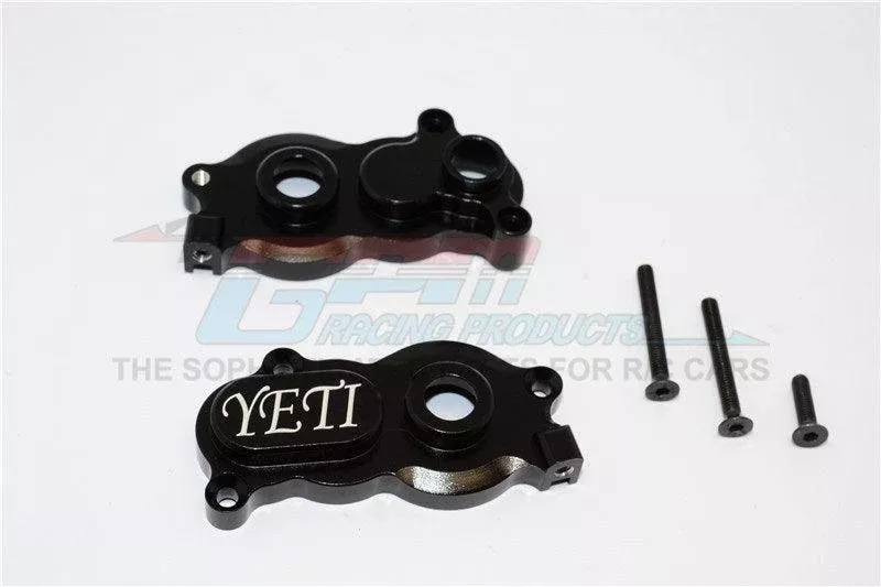 GPM YT038-BLACK ALUMINUM CENTER TRANSMISSION CASE AXIAL YETI