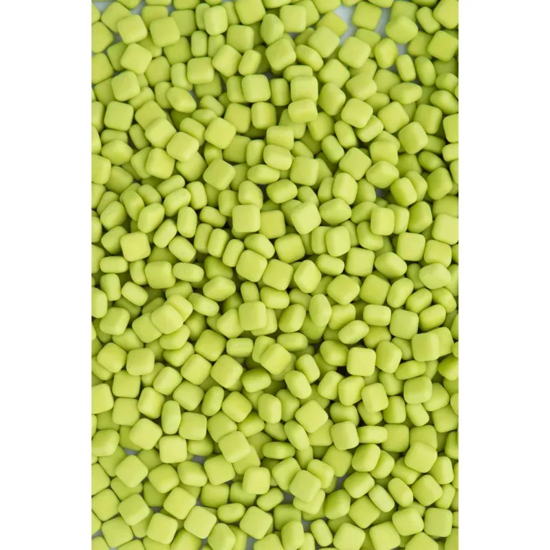 GREEN APPLE Matte Sugar Squares BBD **FEB 2022** 4oz Bottle (1/2 cup/NET WT 3.5oz/90g) sweetapolita