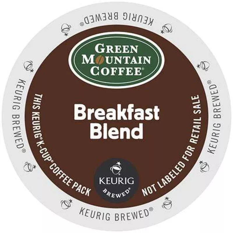 Green Mountain Breakfast Blend K-Cup Coffee (48 Count Box)