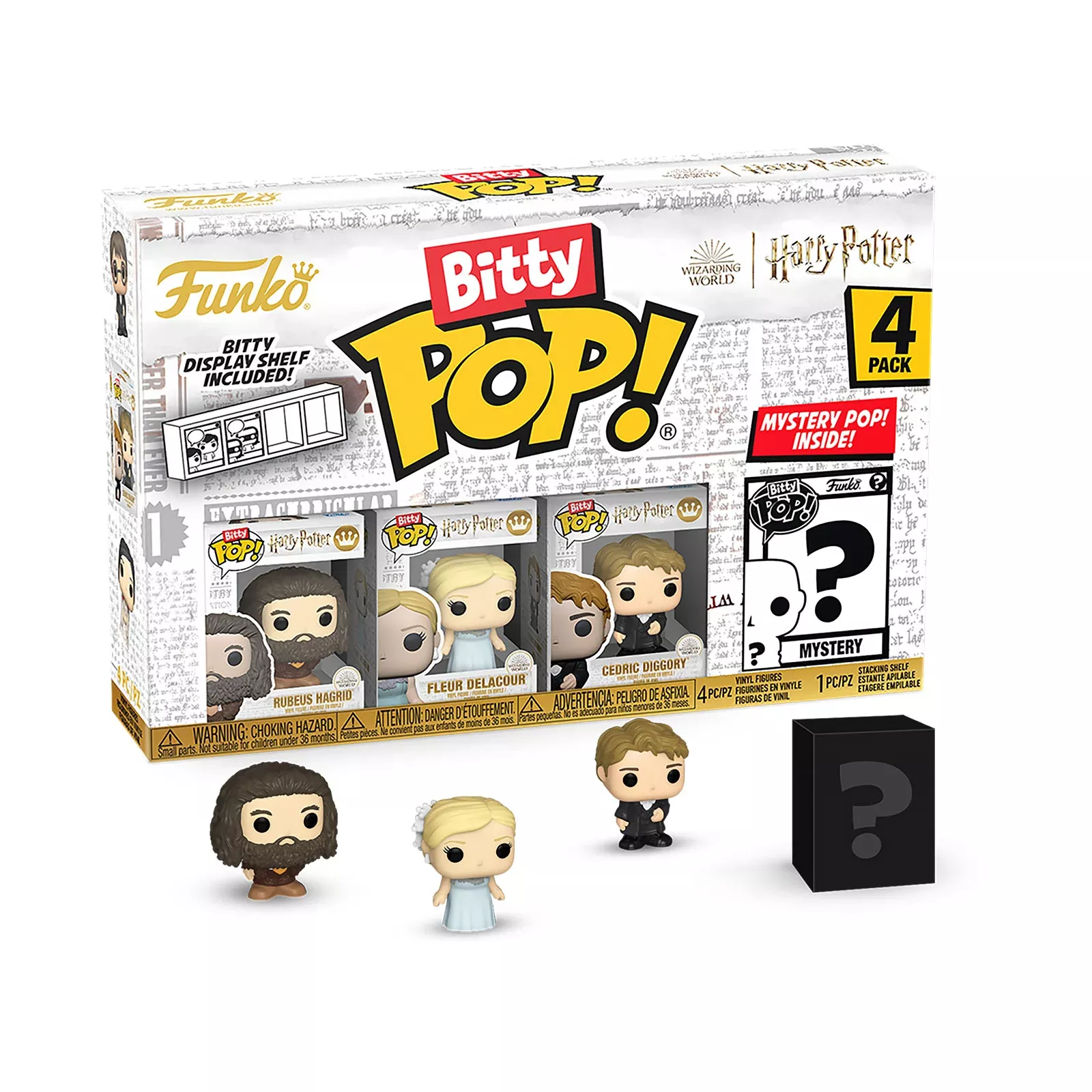 Harry Potter - Funko Bitty Pop 4-piece Figure Set Christmas Ball Series 4