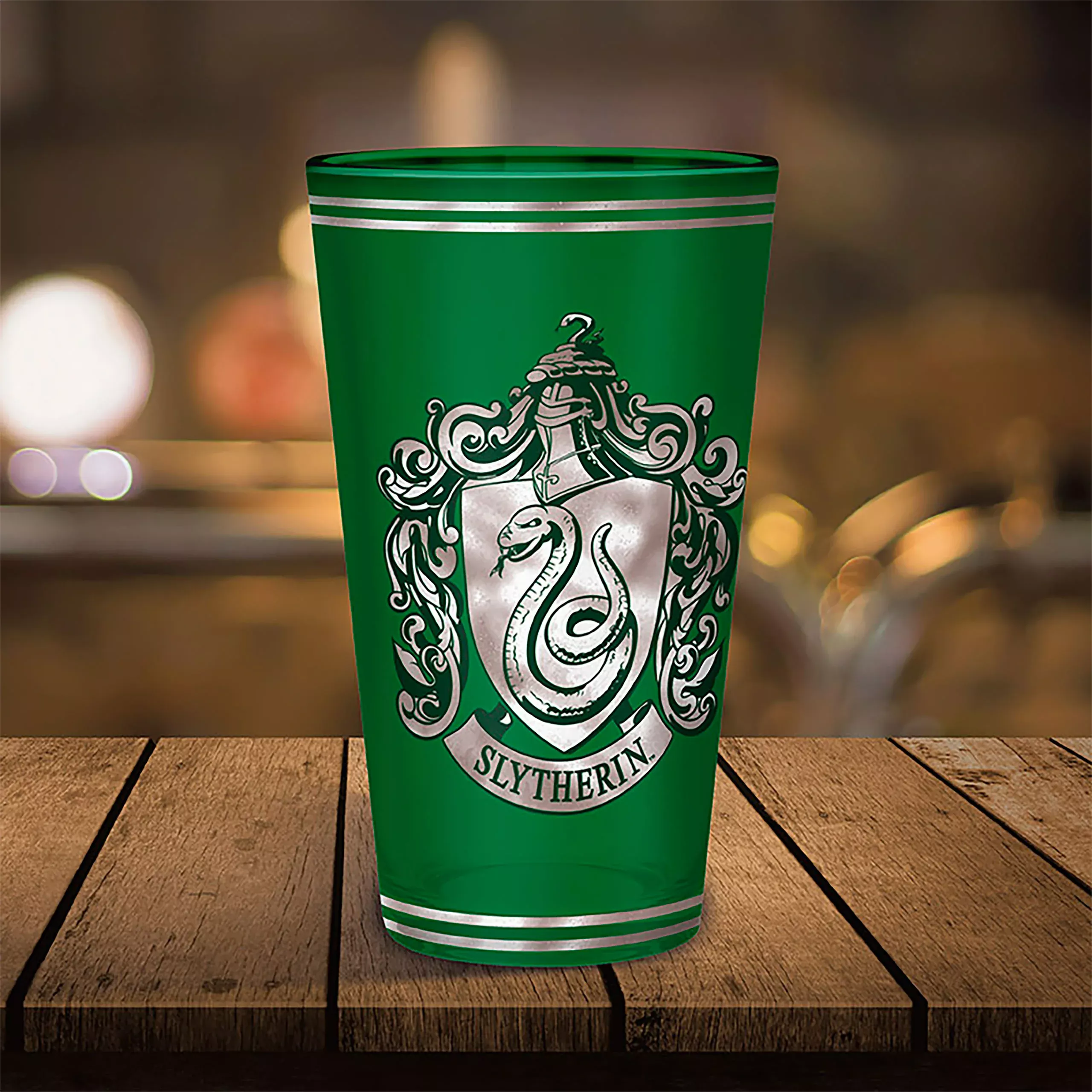 Harry Potter - Slytherin Glass